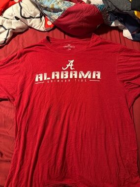 Colosseum Alabama Crimson Tide Red Short Sleeve Tee
